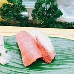 亀庄寿司 - 特上寿司（8貫)¥3,000