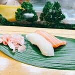 亀庄寿司 - 特上寿司（8貫)¥3,000