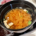 奈良ホテル - お味噌汁