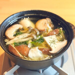 だしージョ dining＆bar nico - きのことハーブのだしージョ　きのこのだしとハーブの香りがふんだんなだしージョ