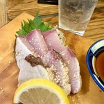 わすれな草 - 寒ブリたたきポン酢