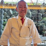 水暉 - 水暉の料理長様  三浦雅彦氏です。