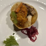 故宮 - 牛フィレと雲丹のXO醬炒め