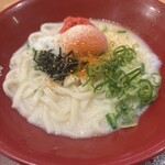 なか卯 - 料理写真:明太子クリームうどん。