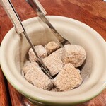 リストランテ ハラシマ - 大好物のブラウンシュガー