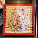 吉田屋 - 特大えび天そば上(大盛)