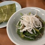 酒場 soda - 季節のお浸し　せりとしらす