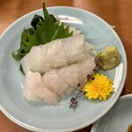 酒場 soda - アイナメのお造り