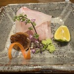 武蔵国分寺 潮 - クエ刺身