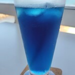 cafe 海と硝子 - 混ぜてみた