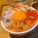 Seafood bar Ermitage - 贅沢海鮮丼
