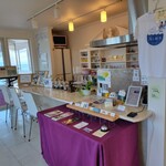 cafe 海と硝子 - レジカウンター