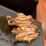 焼鳥あかぎ - 大和肉鶏　手羽先①