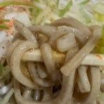 麺処 盛盛 - 実食　ズーム　ズーム　太麺