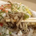 麺処 盛盛 - 実食　ズーム　太麺