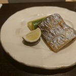 鮨菜 和喜智 - 太刀魚の塩焼き