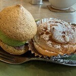 空気ケーキ。 - 