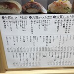 すし辰の立ち食い - 