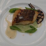 ホテルアミューズ富岡 - 魚メニュー。