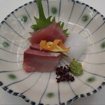 ホテルアミューズ富岡 - 刺身。