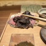 レストレ - 近江鴨カツのアップ