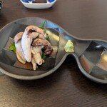 うなぎ亭 友栄 - 割きたての肝(わさび)