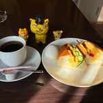 喫茶・軽食 ブルー - モーニングBセット　450円(税込)