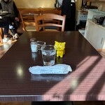 喫茶・軽食 ブルー - 卓上　※布のおしぼり