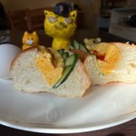 喫茶・軽食 ブルー - 玉子尽くし　※玉子焼き、大好きなもんで