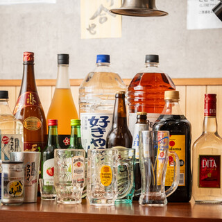 種類豊富な飲み放題！小学生までソフトドリンク無料サービス◎