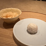 茶龍 - ・オレンジ山査子 シャーベット
      ・トンプソン 糯米糍（マスカット／マスカルポーネ）
      