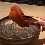 茶龍 - 信玄鶏 塩麹 フォアグラ包み焼き