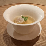 茶龍 - 加賀蓮根 雲呑スープ（金華ハム）