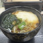 めんや - とろろそばのあったかいの。