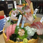 湘南 魚つる - 鮮魚（お刺身8点盛）