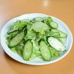 幻 ホルモン - 緑サラダ