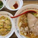 どうとんぼり神座 - 料理写真:おいしいラーメン＆炒飯セット