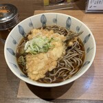 川村屋 - あじ天そば