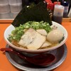 元祖久留米らーめん　福ヤ - 半熟味付玉子ラーメン、ネギ、のりトッピング