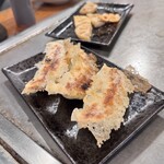 広島お好み焼 くるみ - 鉄板焼きジャンボ餃子　¥550-