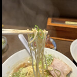 麺処 遊 - ネギ麺　リフト　　byまみこまみこ