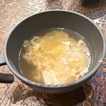 あ - 白菜と玉子のスープ
