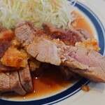 いしかわ食堂 - ポークステーキ断面