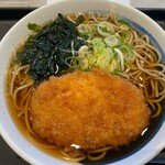 しぶそば - 料理写真:コロッケそば