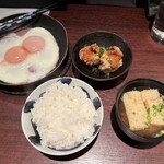 博多おでんと自然薯 よかよか堂 - 雲仙ハムエッグと追加の唐揚げ