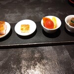 仁修樓 - 前菜、いつもより控えめらしい