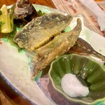 釣船茶屋 ざうお - アジの唐揚げ