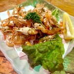 釣船茶屋 ざうお - 川エビの唐揚げ