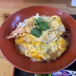 野口製麺所 - ミニ天玉丼