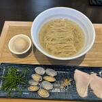 麺や ひでゆ㐂 - 貝出汁塩らぁめん、味玉
